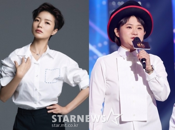 안영미, 김신영/사진=안영미 프로필 사진, 김휘선 기자