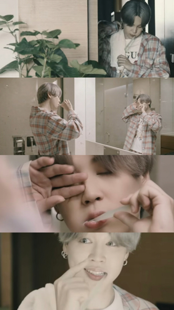 방탄소년단 지민(BTS JIMIN) /사진=BTS \'Life Goes On\' 뮤직비디오 