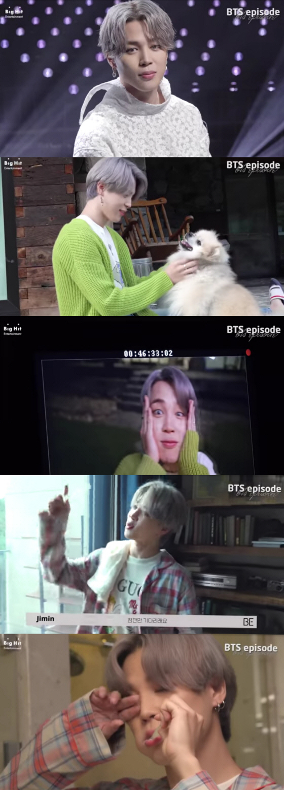 방탄소년단 지민(BTS JIMIN) /사진=방탄소년단 공식 유튜브 채널 \'Life Goes On\' MV Shooting Sketch\'
