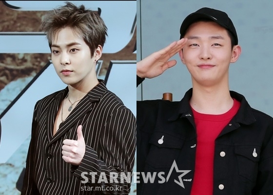 엑소 시우민, 가수 윤지성/사진=스타뉴스