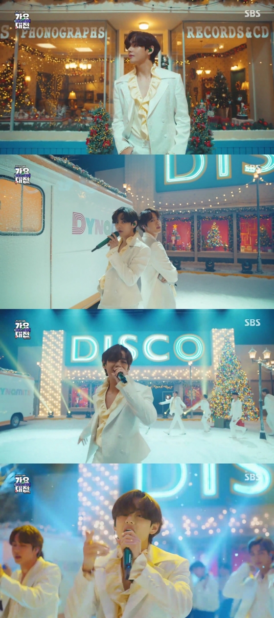 방탄소년단 뷔(BTS V) /사진=SBS '가요대전 in DAEGU'