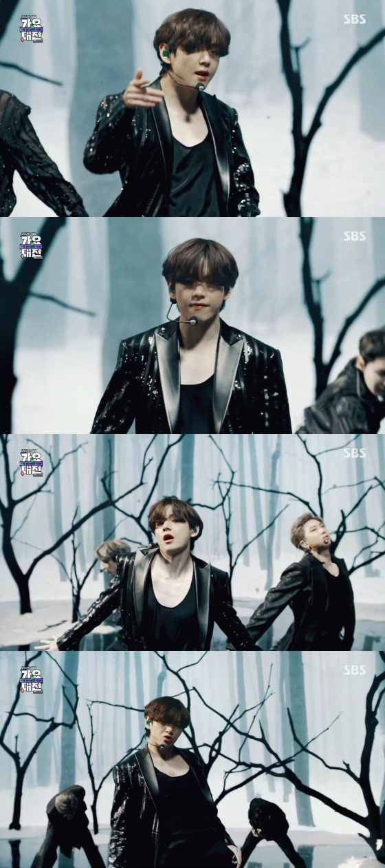 방탄소년단 뷔(BTS V) /사진=SBS '가요대전 in DAEGU'