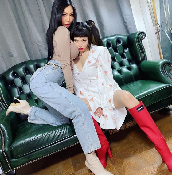 현아, 제시 /사진=현아 인스타그램