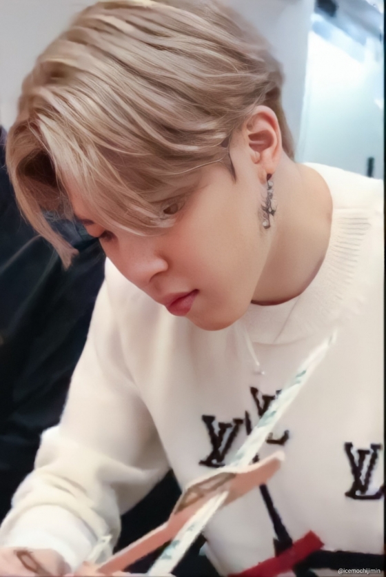 방탄소년단 지민(BTS JIMIN) /사진=LOUIS VUITTON 공식 유튜브 채널 \'Men’s Fall-Winter 2021 Fashion Show\'