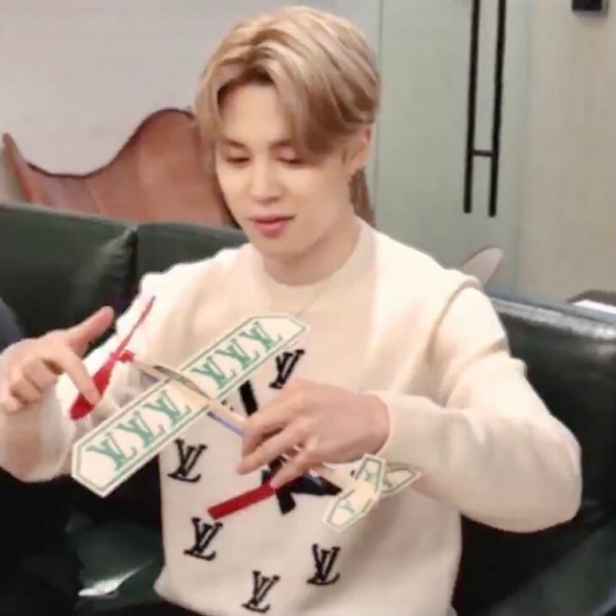 방탄소년단 지민(BTS JIMIN) /사진=LOUIS VUITTON 공식 유튜브 채널 \'Men’s Fall-Winter 2021 Fashion Show\'