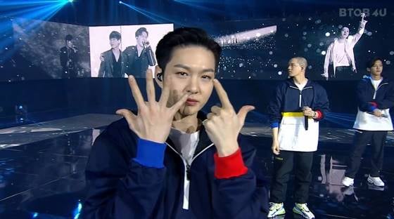/사진=비투비 온라인 콘서트 방송화면 캡처