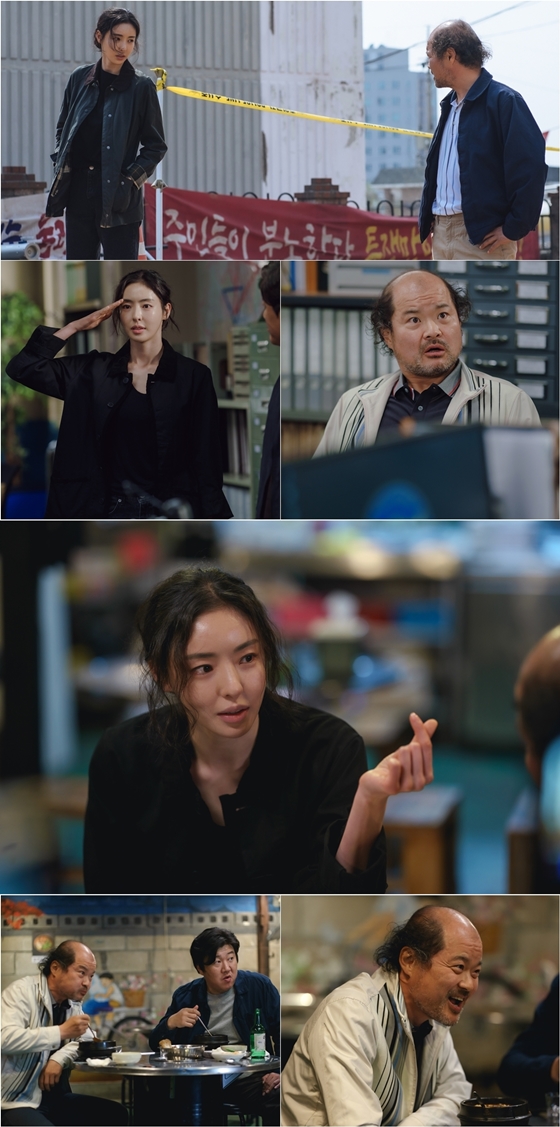 tvN 새 월화드라마 \'루카 : 더 비기닝\'의 이다희와 김상호 그리고 황재열이 환상의 호흡을 선보인다./사진제공=tvN