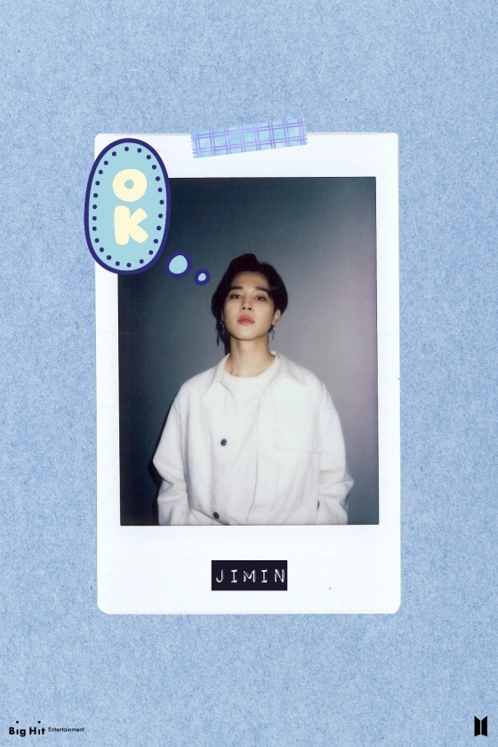 방탄소년단 지민(BTS JIMIN) /사진=위버스(Weverse) \'BTS BE Polaroids\'