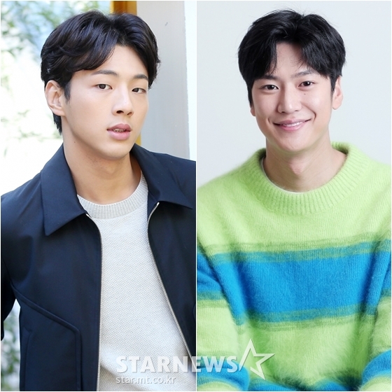 지수(왼쪽)와 나인우 /사진=스타뉴스