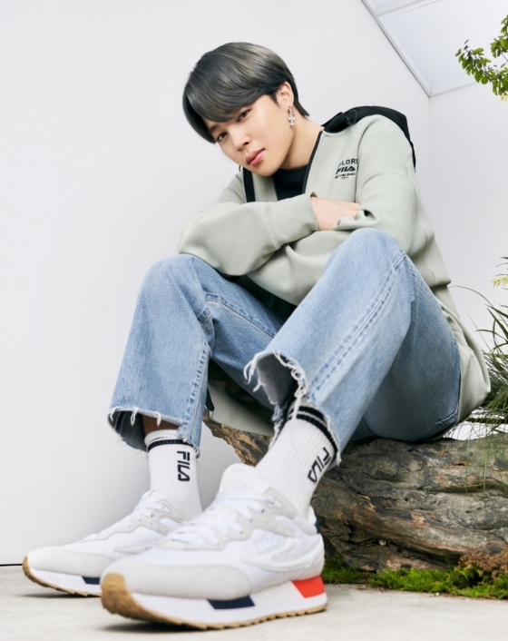 방탄소년단 지민(BTS JIMIN /사진=휠라 코리아(FILA KOREA)