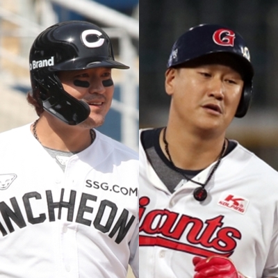 추신수와 이대호(오른쪽)./사진=뉴스1