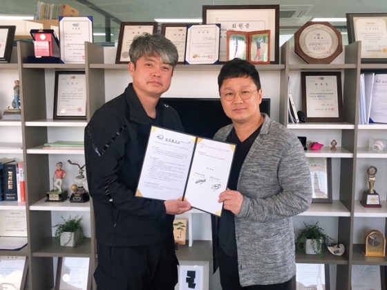 안경현 한은회 회장(왼쪽)과 남성건 세무법인 지오 대표 세무사. /사진=한은회 제공