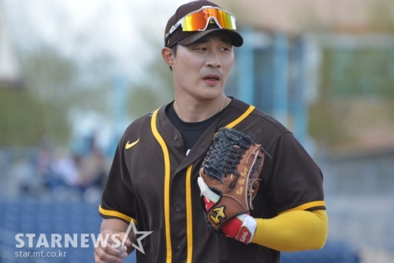 샌디에이고 김하성. /사진=이상희 통신원