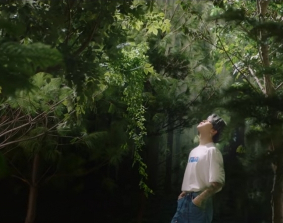 방탄소년단 지민(BTS JIMIN) /사진=FILA KOREA 'BTS(방탄소년단) ‘PROJECT 7 : Back To Nature’ - Jimin ver.'