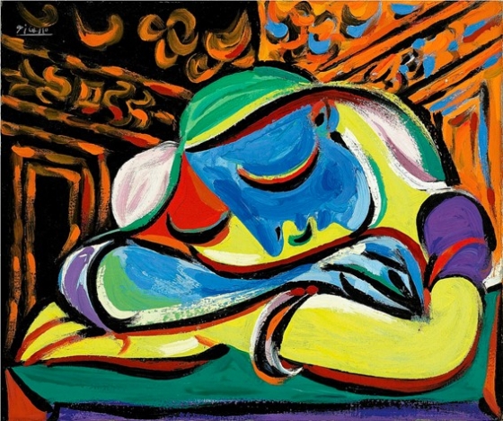 파블로 피카소(Pablo Picasso), '잠자는 소녀(Jeune Fille Endormie)', 1935.  사진제공= irinaraquel via Flickr/Creative Commons.