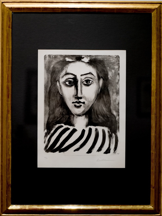 파블로 피카소(Pablo Picasso), '소녀의 두상(Tete de jeune fille)', 1949.  사진제공= Paul Hudson via Flickr/Creative Commons.