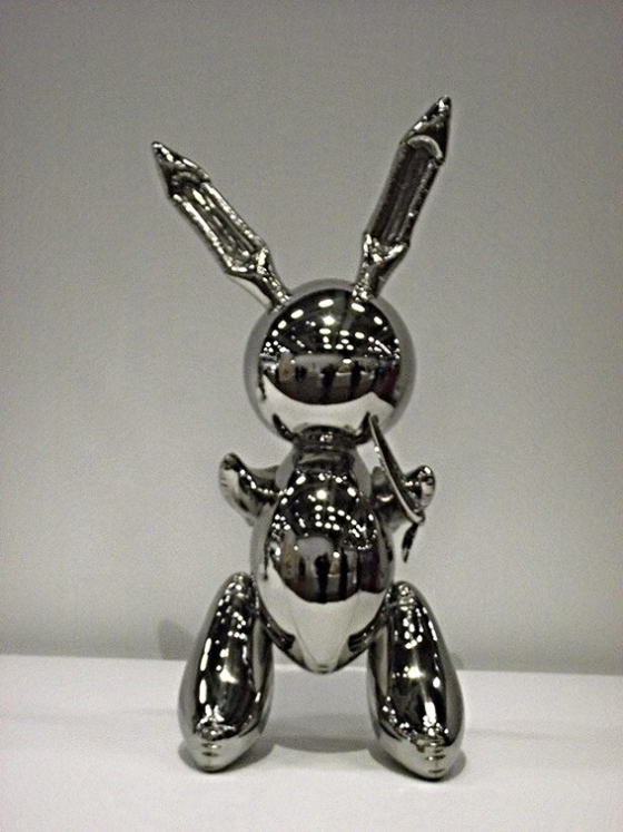제프 쿤스(Jeff Koons), '토끼(Rabbit)', 1986.  사진제공=Arosio Stefano via Wikimedia Commons. 