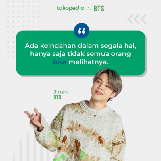 방탄소년단 지민(BTS JIMIN) /사진=Tokopedia