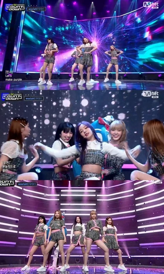 /사진= Mnet '엠카운트다운' 방송 화면