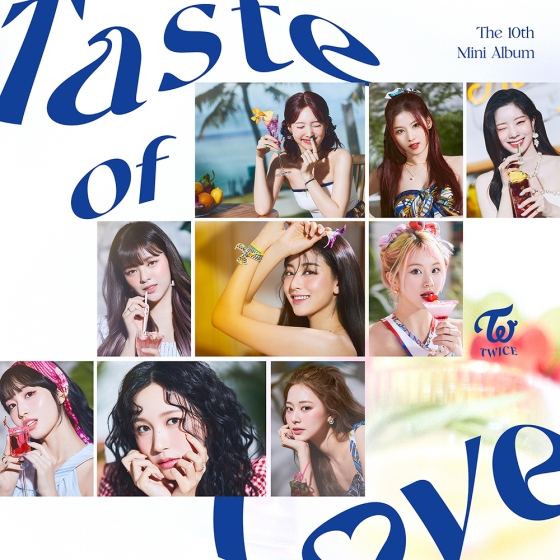 그룹 TWICE (트와이스) 미니 10집 'Taste of Love' 앨범 이미지/ 사진제공=JYP엔터테인먼트