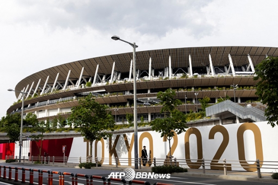 2020 도쿄올림픽 개막식이 열리게 될 도쿄올림픽스타디움(도쿄신국립경기장). /AFPBBNews=뉴스1