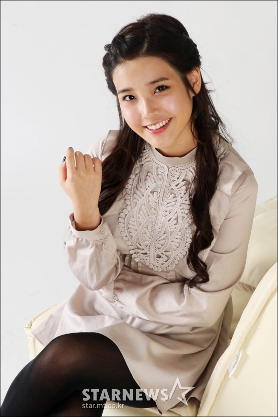 2009년 데뷔 직후 스타뉴스와 인터뷰 당시 아이유의 모습. /사진=스타뉴스