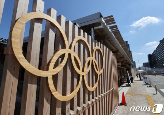 2020 도쿄 올림픽 선수촌 보안검색대 모습. /사진=뉴스1