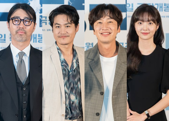 차승원, 김성균, 이광수, 김혜준(왼쪽부터) /사진제공=쇼박스