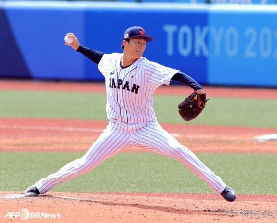 일본 야구대표팀 에이스 야마모토 요시노부. /AFPBBNews=뉴스1