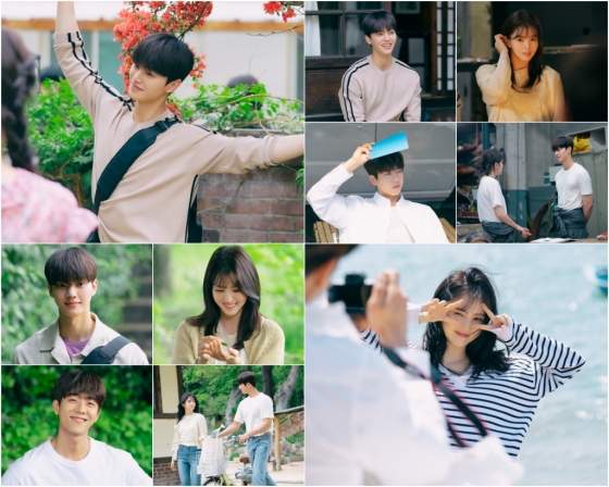 JTBC 토요스페셜 &#039;알고있지만&#039;의 송강, 한소희, 채종협의 비하인드 컷이 공개됐다./사진제공=비욘드제이·스튜디오N·JTBC스튜디오