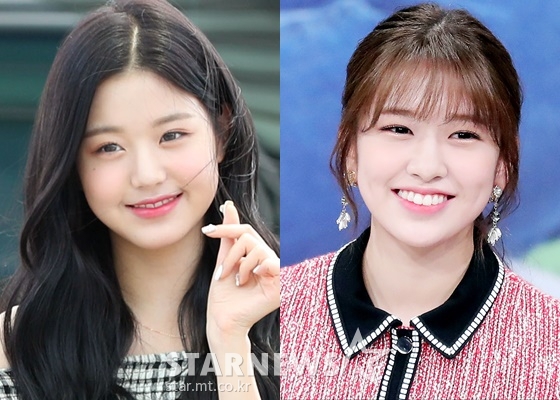 장원영과 안유진 /사진=스타뉴스