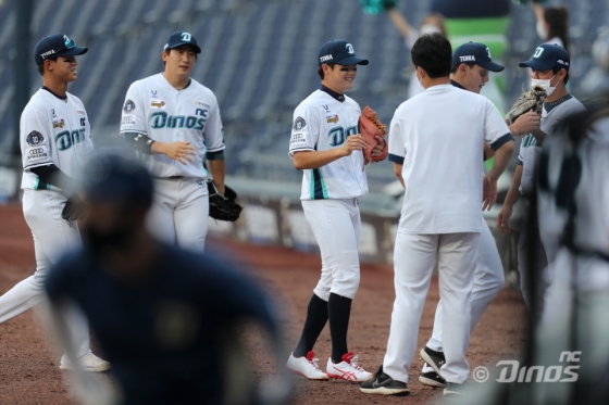 NC 선수단. /사진=NC 다이노스 제공