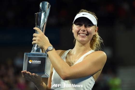 광고 수입 1위를 차지한 테니스 스타 마리아 샤라포바. /AFPBBNews=뉴스1