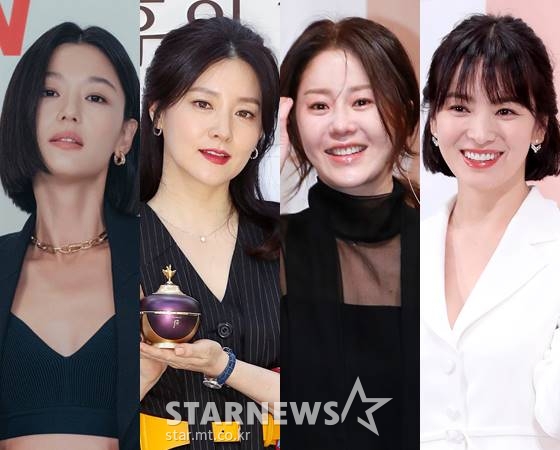 배우 전지현, 이영애, 고현정, 송혜교 /사진=tvN, 스타뉴스