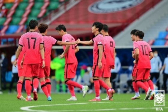 대한민국 U-23 축구 국가대표팀./사진=대한축구협회(KFA)