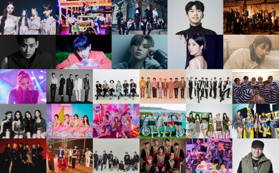'2021 Asia Artist Awards'(2021 아시아아티스트어워즈)에 참석을 확정한 K-POP 아티스트./사진=각 소속사 