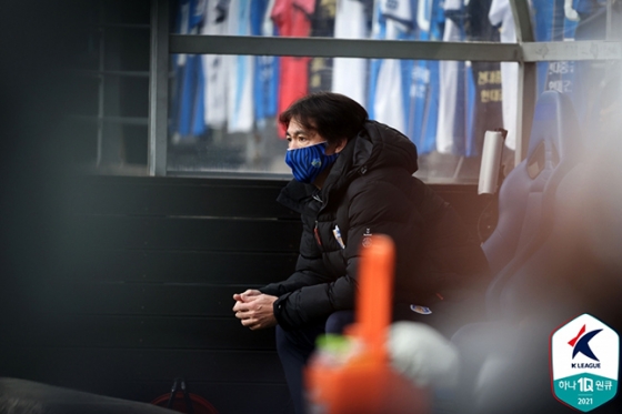 홍명보 울산현대 감독. /사진=한국프로축구연맹