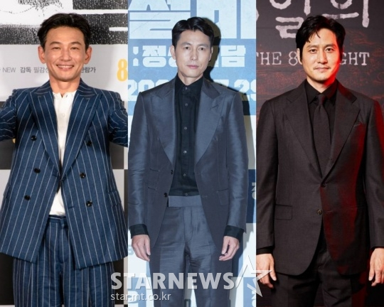 황정민과 정우성, 박해준이 김성수 감독의 '서울의 봄'에서 호흡을 맞춘다.