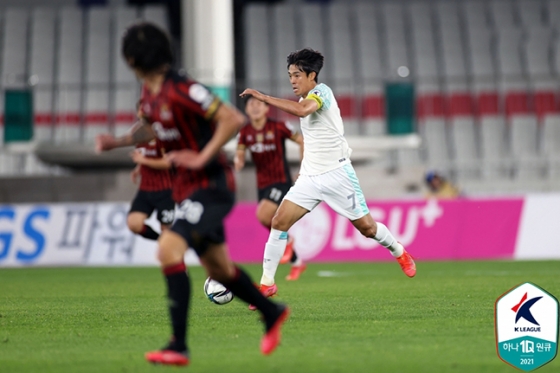 성남FC 권순형. /사진=한국프로축구연맹