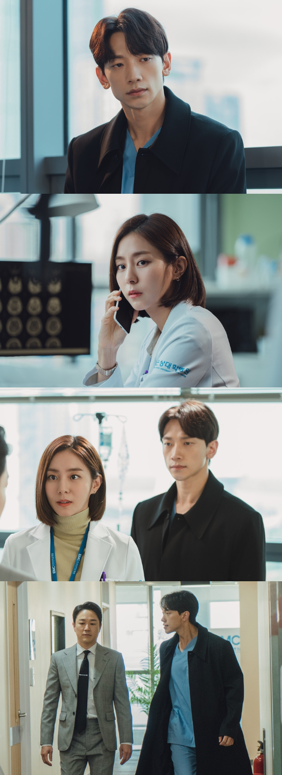 tvN 월화드라마 '고스트 닥터'의 정지훈, 유이, 태인호./사진제공=tvN 