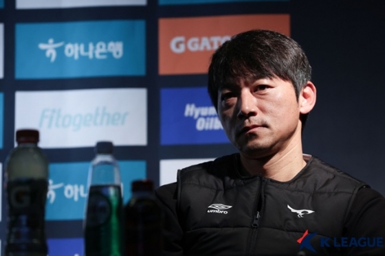 김남일 성남FC 감독. /사진=한국프로축구연맹 제공