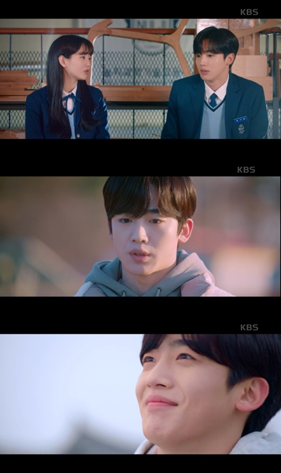 KBS 2TV 수목드라마 &#039;학교 2021&#039;에서 공기준 역을 맡은 김요한./사진=KBS 2TV 수목드라마 &#039;학교 2021&#039; 16회 방송 화면 캡처