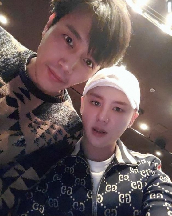 김준수 손준호 / 사진=김준수 인스타그램