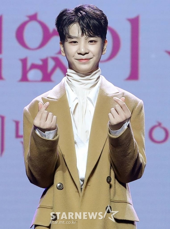 트로트 가수 정동원  /사진=김창현 기자 chmt@
