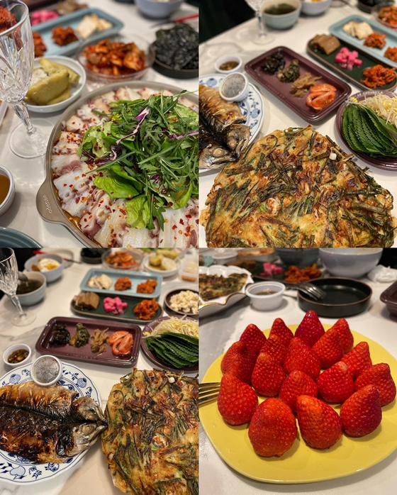 낸시랭이 홍석천의 집밥에 고마운 마음을 전했다./사진=낸시랭 인스타그램