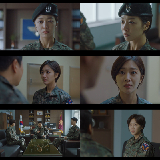 tvN 월화드라마 '군검사 도베르만'에서 차우인 역을 맡은 조보아./사진=tvN 월화드라마 '군검사 도베르만' 