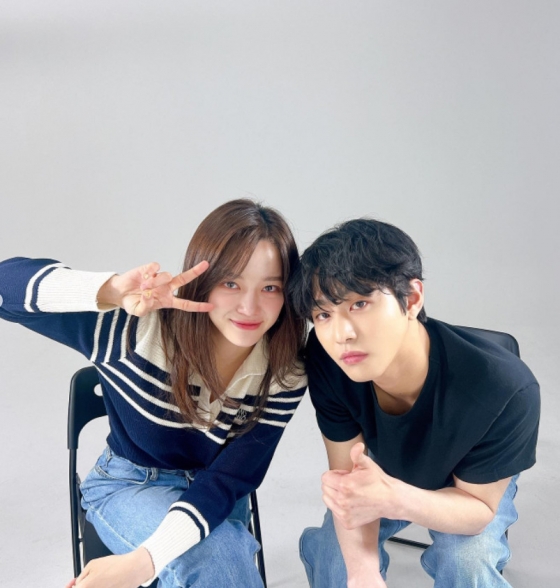 배우 김세정, 안효섭 /사진=안효섭 인스타그램