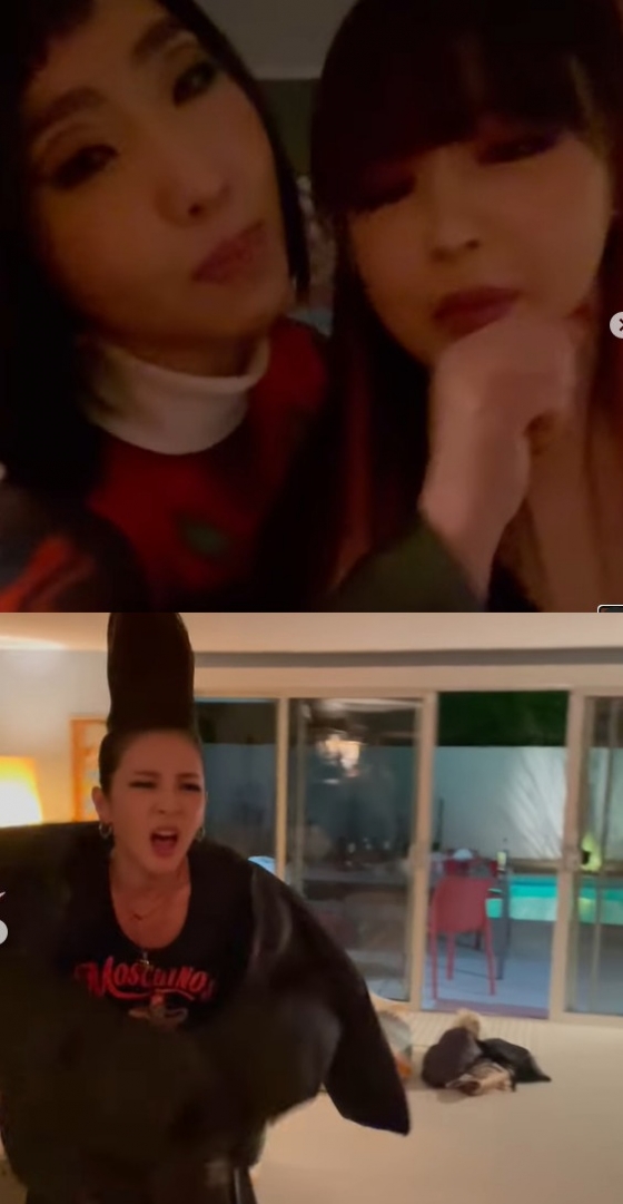 공민지, 박봄 산다라박/사진=공민지 인스타그램