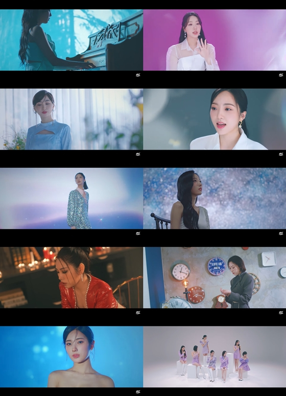 걸그룹 앨리스의 '내 안의 우주' 뮤직비디오가 공개됐다./사진='내 안의 우주' 뮤직비디오 캡처