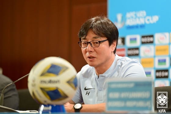 황선홍 대한민국 23세 이하(U-23) 축구대표팀 감독. /사진=대한축구협회